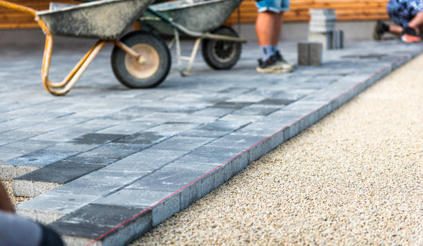Permeable Paver Driveway in River Bend, NC